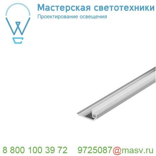 213591 SLV GLENOS F-3820 DOWN 100 профиль для окантовки ступеней, без экрана, 1 м, алюминий
