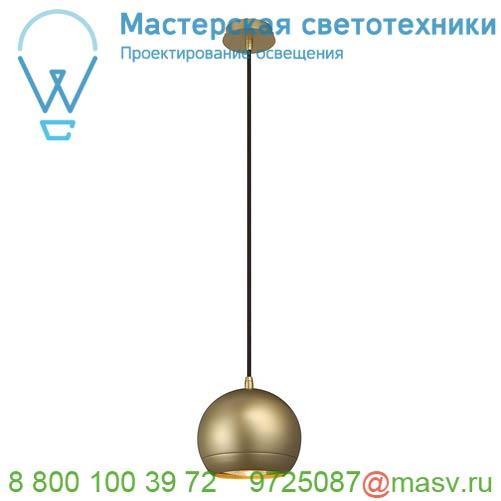 133483 SLV LIGHT EYE 150 PD светильник подвесной для лампы ES111 75Вт макс., латунь