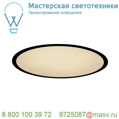 135060 SLV MEDO 40 LED FRAME светильник встраиваемый с SMD LED 31Вт, 3000К, 2580лм, черный