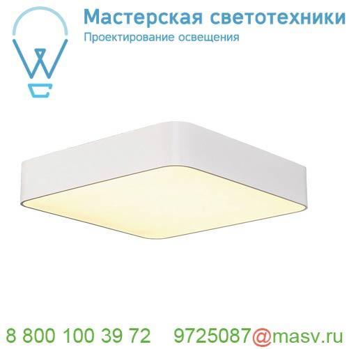 133821 SLV MEDO 60 SQUARE T16 светильник накладной с ЭПРА для 4-х ламп T16 G5 по 24Вт, белый