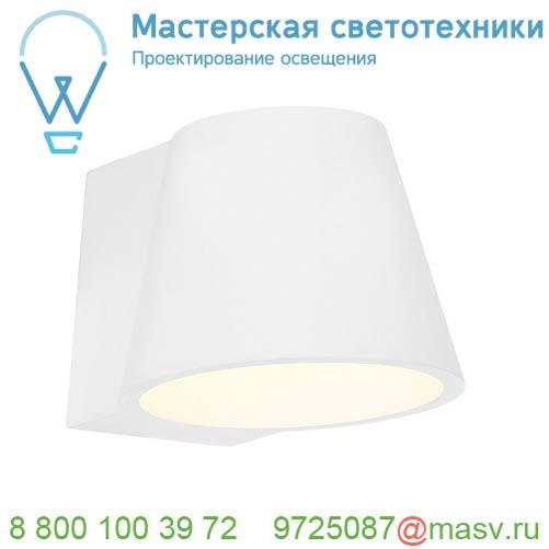 148061 SLV PLASTRA CONE WL светильник настенный для лампы GX53 11Вт макс., белый гипс