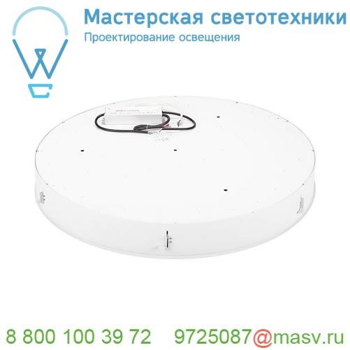 1001911 SLV RUBA 20 светильник накладной IP65 27Вт c LED 3000К/4000К, 2500лм, 120°, белый