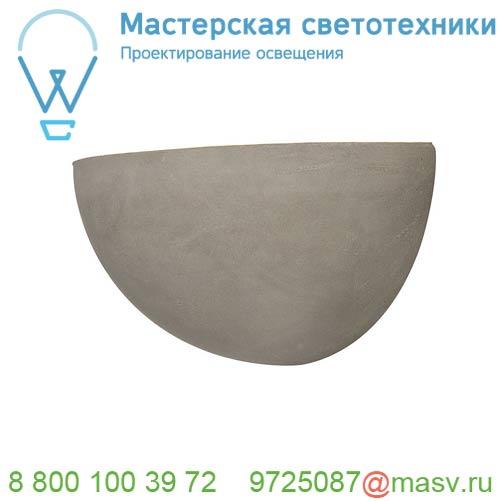 155750 SLV SOPRANA SOLID WL-1 светильник настенный для лампы E14 40Вт макс., серый бетон