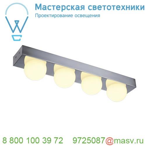 149702 SLV VAYNISSA светильник накладной IP44 с 4-мя LED по 4.4Вт (22Вт), 2700K, 1300лм, хром