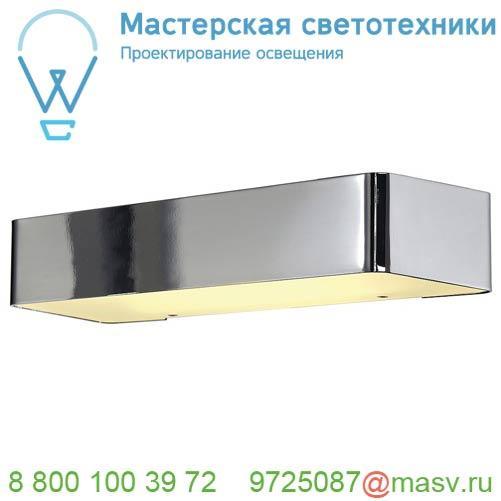 149472 SLV WL 149 R7s светильник настенный для лампы QT-DE12 R7s 78мм 60Вт макс., хром/ стекло