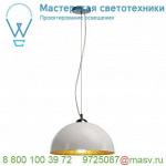 155511 SLV FORCHINI 40 PD светильник подвесной для лампы E27 40Вт макс., белый/ хром/ золото