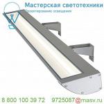 229394 SLV VANO WING G5 светильник накладной IP65 с ЭПРА для лампы T16 G5 54Вт, серебристый