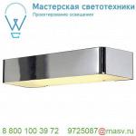 149472 SLV WL 149 R7s светильник настенный для лампы QT-DE12 R7s 78мм 60Вт макс., хром/ стекло