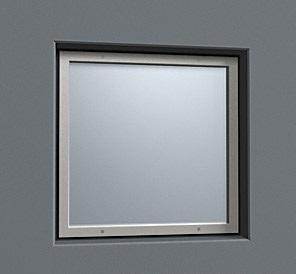 Окно рентгенозащитное ОР-2,0 со стеклом 800 х 500 х 10 мм экв. Pb = 2,0 мм