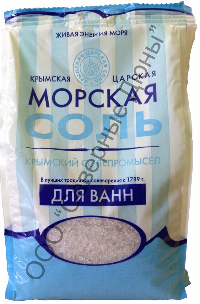 Крымская морская соль для ванн (1 кг.)