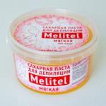 Сахарная паста для депиляции Melitel (мягкая, нормальная, твердая) объем 500 грамм