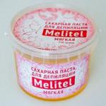 Сахарная паста для депиляции Melitel (мягкая, нормальная, твердая) объем 700 грамм
