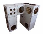 домик-конструктор из 10 кубиков - Раздел: Зоотовары, товары для животных