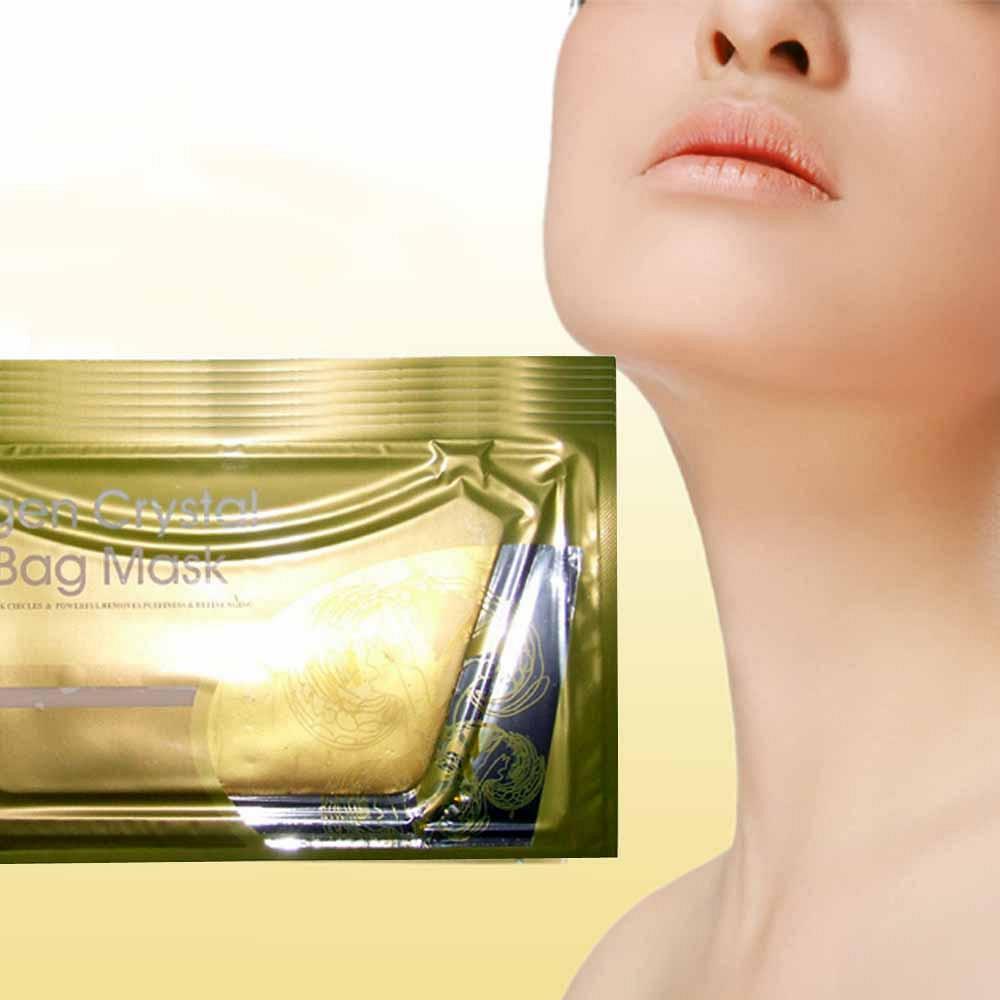 Коллагеновая маска для шеи Crystal Collagen Neck Mask