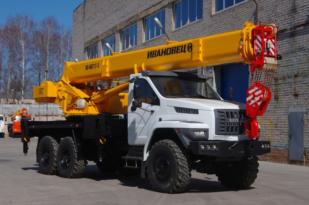 Автокран Ивановец КС-45717-2 на базе шасси УРАЛ 4320 NEXT (Некст) по цене 7 153 000 руб для всех рег Автокран Ивановец КС-45717-2 на базе шасси УРАЛ 4320 NEXT (Некст) по цене 7 153 000 руб для всех рег