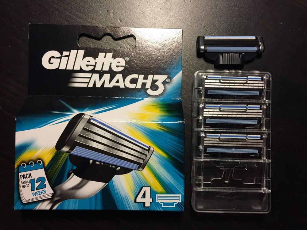 Сменные кассеты для бритья Gillette Mach3