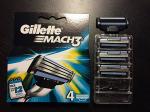 Сменные кассеты для бритья Gillette Mach3