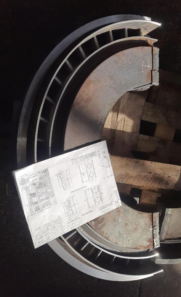Букса стопорного клапана чертеж В-1137825 турбина К-200-130