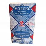 Молоко "Тяжин" 3,2% 1л (1х12)