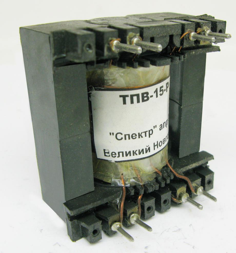 Трансформатор импульсный ТИ-15, ТПВ-15 (феррит ШК-15)