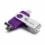 OTG Флешка Квебек 3 в 1 (USB + micro USB + Type-C)