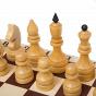 E-2 Шахматы турнирные утяжеленные в комплекте с доской