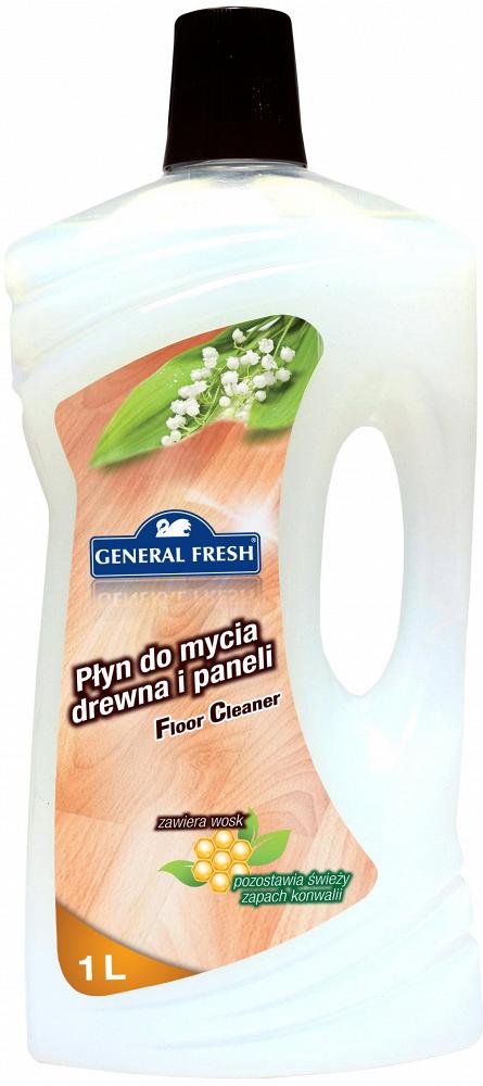 Жидкость для мытья деревянных и ламинированных полов (1000 мл) General Fresh