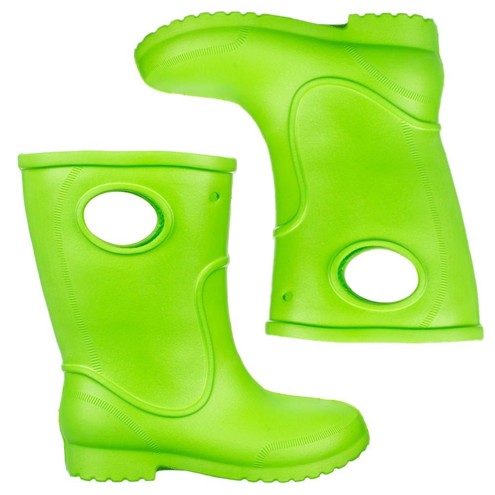 Подростковые сапоги Evalite Bootz Lime размеры 28-35