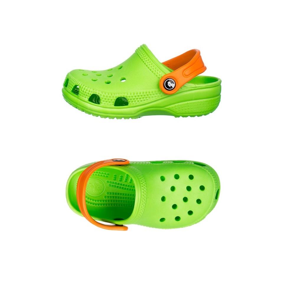 Сабо Evalite Kids Green & Orange размеры 20-27