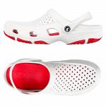 Сабо Evalite AirDots White & Red размеры 41-45