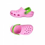 Сабо Evalite Kids Pink & Green размеры 20-27