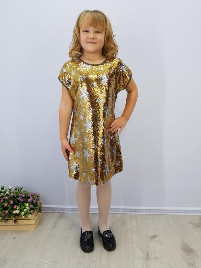 Детское нарядное платье - Звездное (оптом от производителя)