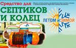 Дачный препарат Лето и Зима средство очистки зимой выгребной ямы септика
