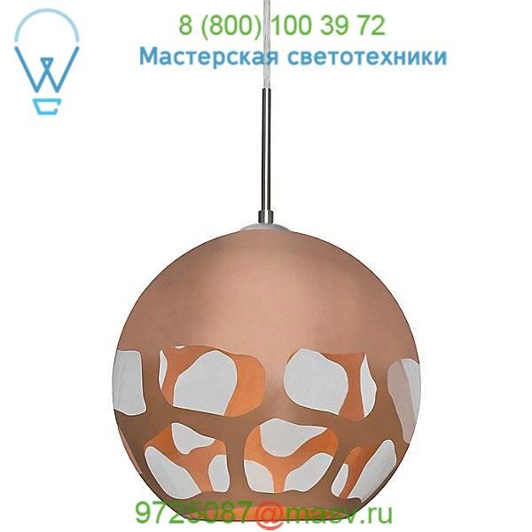 Besa Lighting 1JT-ROCKYBK-BR Rocky Pendant Light, светильник
