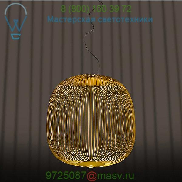 Foscarini Spokes 2 Round LED Pendant Light (Yellow/78 inch) - OPEN BOX RETURN OB-26400722 55 UL, опенбокс
