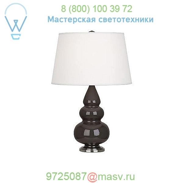 Small Triple Gourd Table Lamp with Metal Base Robert Abbey CR32X, настольная лампа