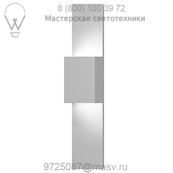 SONNEMAN Lighting 7108.72-WL Flat Box 2-Light Indoor/Outdoor LED Panel Sconce, уличный настенный светильник