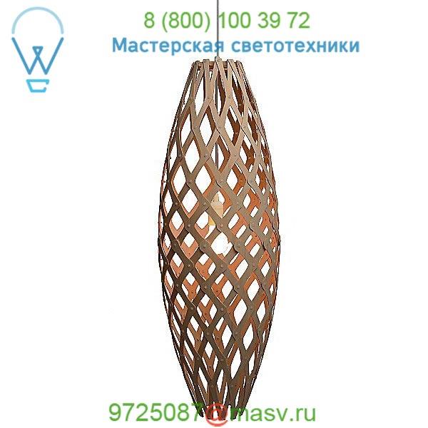 Hinaki LED Pendant Light David Trubridge HIN-1400-BLK-BLK, светильник