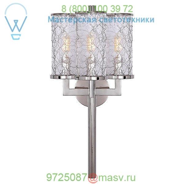 Liaison Triple Wall Sconce KW 2202AB-CRG Visual Comfort, настенный светильник бра