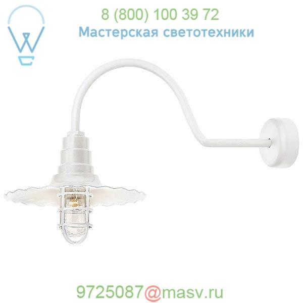 Troy RLM Lighting RW16MCGGBK3SL23 Radial Wave Outdoor Wall Sconce w/ Cast Guard & Clear Glass, уличный настенный светильник