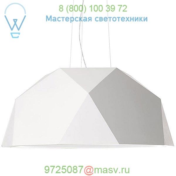 Crio Pendant Light (45.3 Inch / White) - OPEN BOX RETURN Fabbian OB-D81 A03A 01, опенбокс