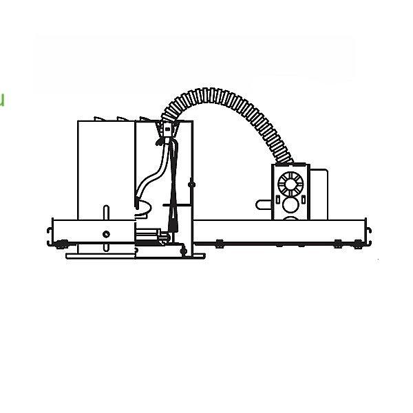 MR16 Low Voltage Multiple Spot Single Light Housing - MR-116HS WAC Lighting, светильник