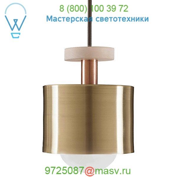 Spun Mini Pendant Light (Polished Brass) - OPEN BOX RETURN Ladies and Gentlemen Studio, светильник