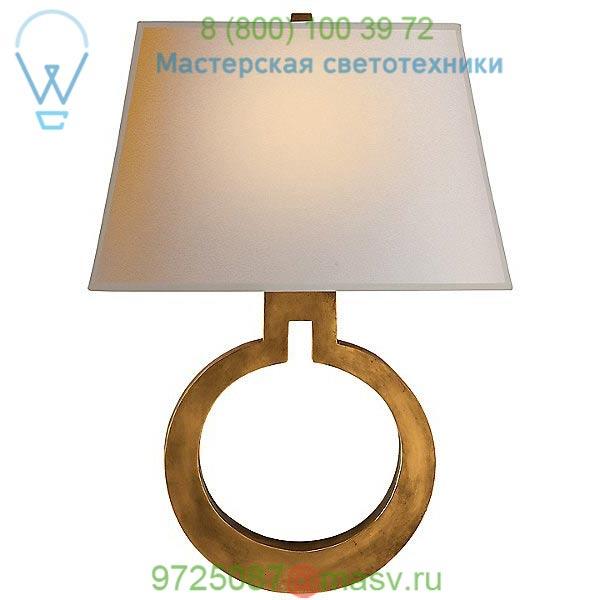 Ring Form Wall Sconce Visual Comfort CHD 2970ALB-NP, настенный светильник