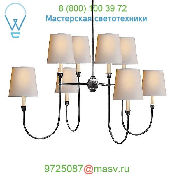 Visual Comfort TOB 5008AS-NP Vendome Large Chandelier, светильник