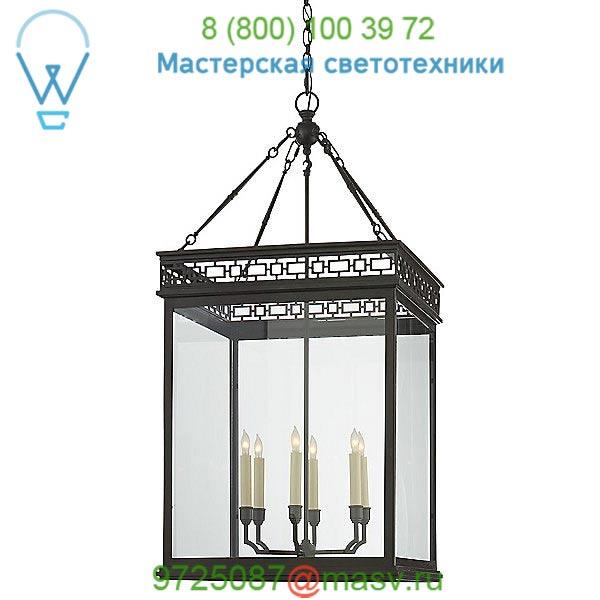 Newcastel Fret Lantern Pendant Light CHC 5222AI-CG Visual Comfort, светильник