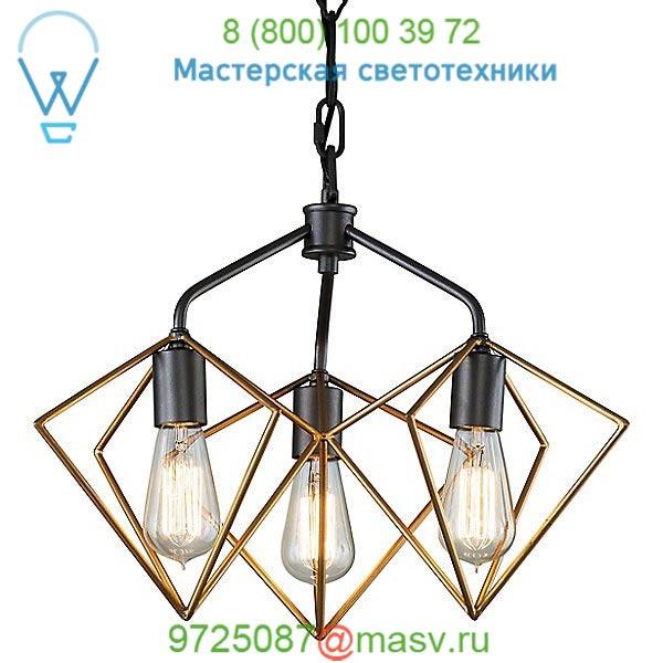Metropolis Pendant Light Varaluz 261P03AGRB, светильник