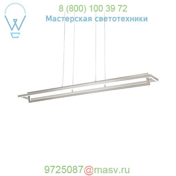 Kuzco Lighting Mondrian LED Linear Suspension (Brushed Nickel) - OPEN BOX, светильник