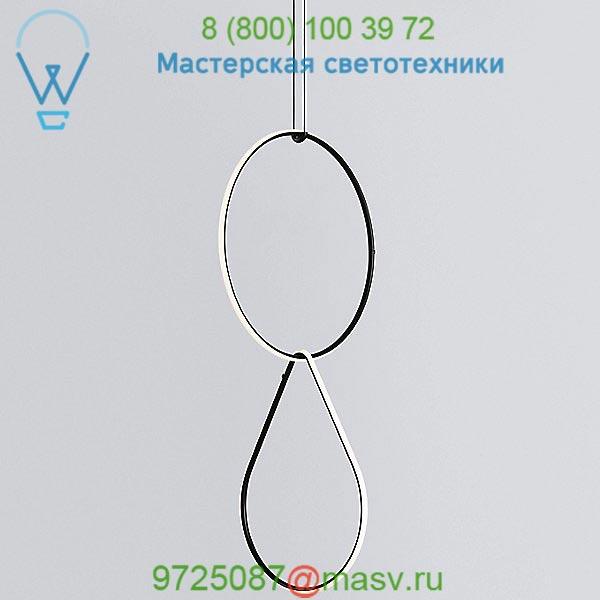 FLOS Arrangements Round Medium Two Element Suspension FU041630 | F0407030 | F0405030, светильник