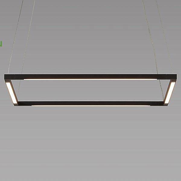 Z-Bar Square Pendant Light ZBP-16-S-SW-MTB-CNP Koncept, светильник